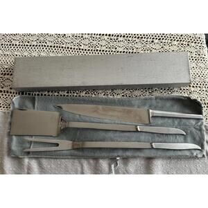Mid-Century Modern Stainless Austria 3 pc set